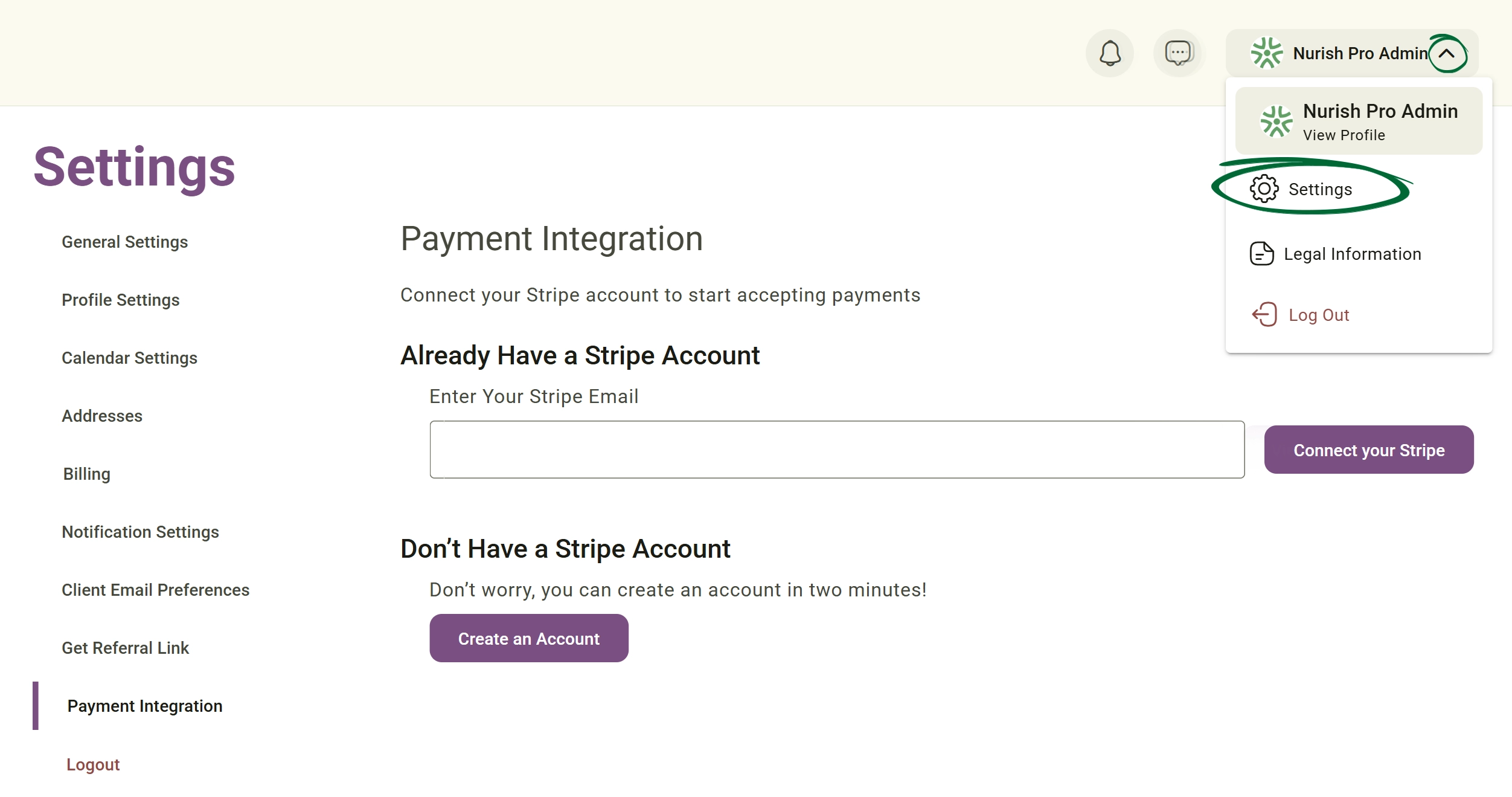 Open Payment Integration Screenshot
